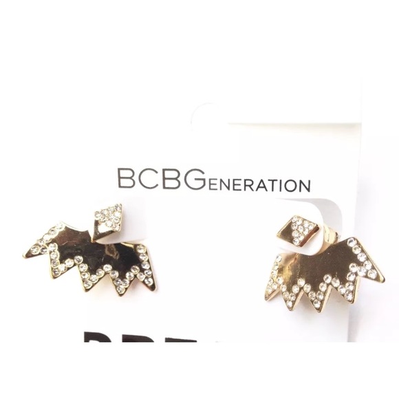 BCBGeneration Jewelry - 🆕 BCBGeneration EARRINGS JACKET DOUBLE SIDED STUD